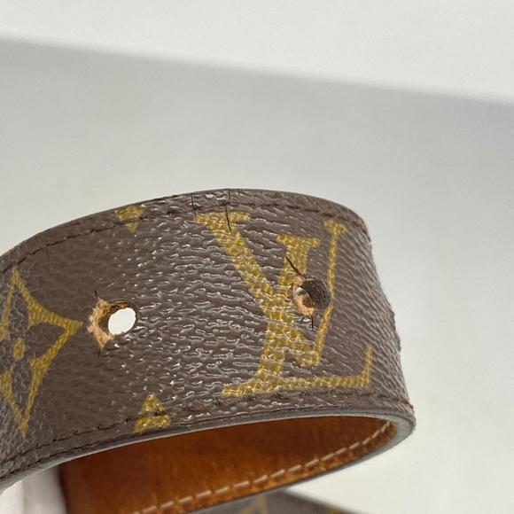 Louis Vuitton Belt Monogram Santur Brown Men's - Picture 8 of 9